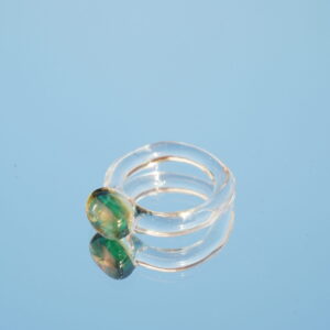 Golden Opal in Green